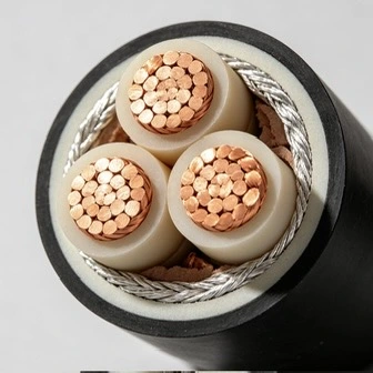 ສາຍໄຟ insulated 8.7/15kV XLPE