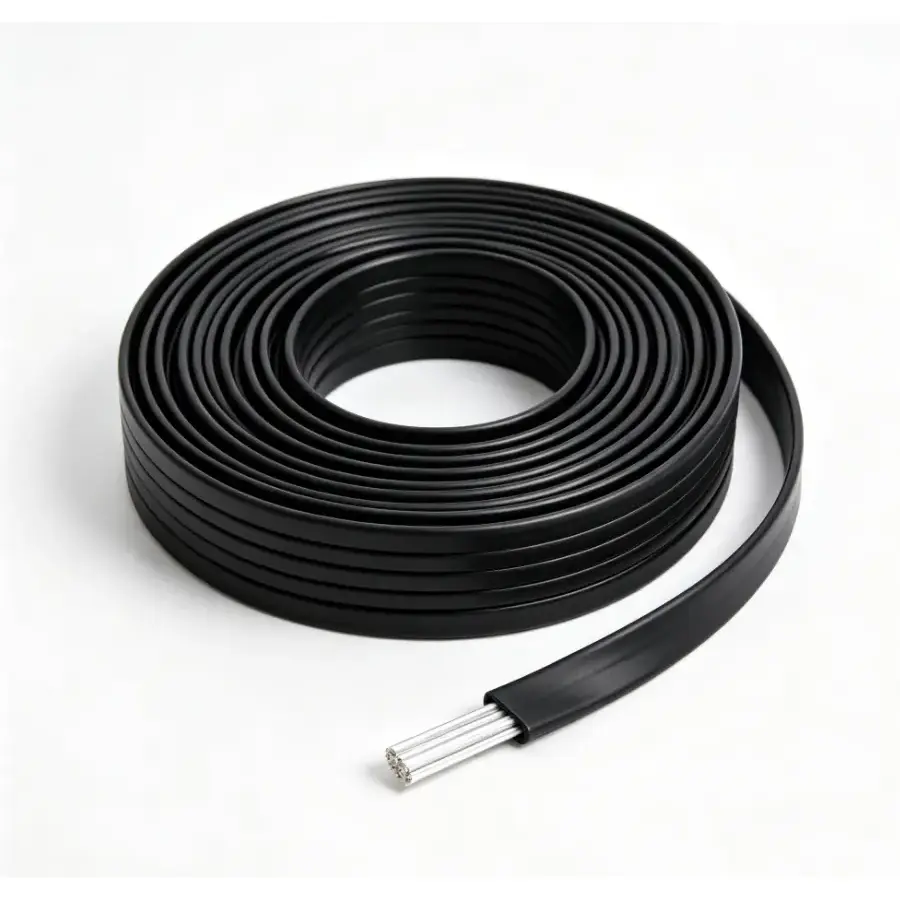ອະລູມິນຽມ PVC insulated ລວດ Flat